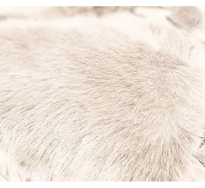 Dámsky zimný kabát s kožušinou (008)