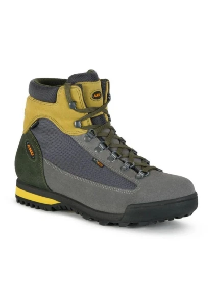 Aku pánske členkové kožené trekové topánky Slope GTX grey grey