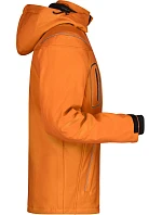 JN 1000 Pánská 3vrstvá zimní softshellová bunda model 22494754 orange - Daiber