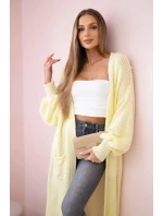 Dlhý sveter žltý Dlhý sveter žltý