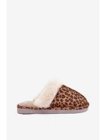 Dámské papuče s kožíškem Panterka Aceline