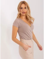 Tričko RV TS 5636.18 tmavá lila Tričko RV TS 5636.18 tmavá lila