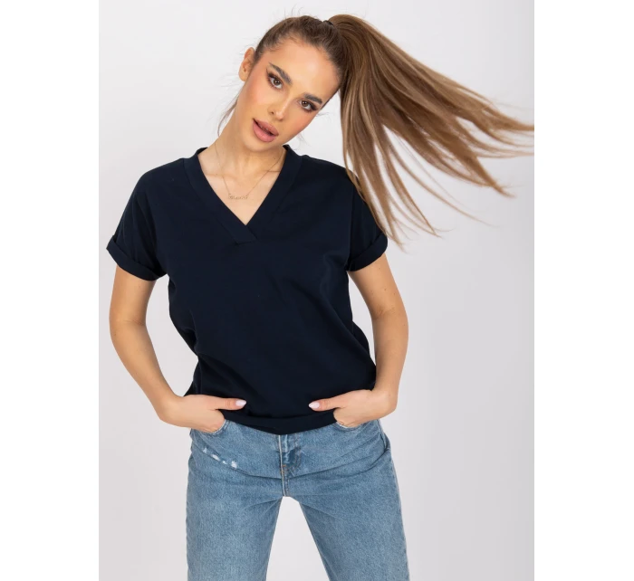 Tričko RV TS 7666.19 tmavo modrá Tričko RV TS 7666.19 tmavo modrá