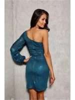 Krátké šaty  zelené  model 21015365 - Roco Fashion