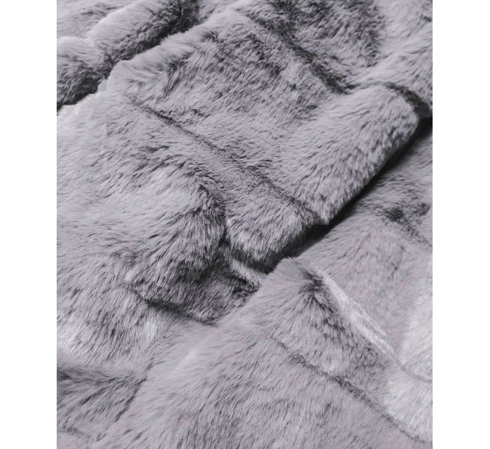 KURTKA DAMSKA Z KAPTUREM SZARA model 21242710 - S'WEST