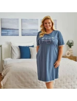 Dámska nočná košeľa 5366 modrá - Doctor Nap