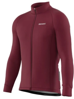 Biemme košeľa s dlhým rukávom BELVEDERE bordová M