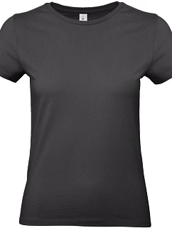 B&C #E190 /women Dámské tričko z těžké bavlny 01.004T model 22495436 black