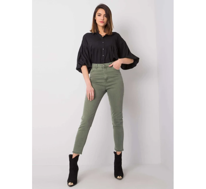 Džínsové nohavice 319 SP 6056.43 khaki