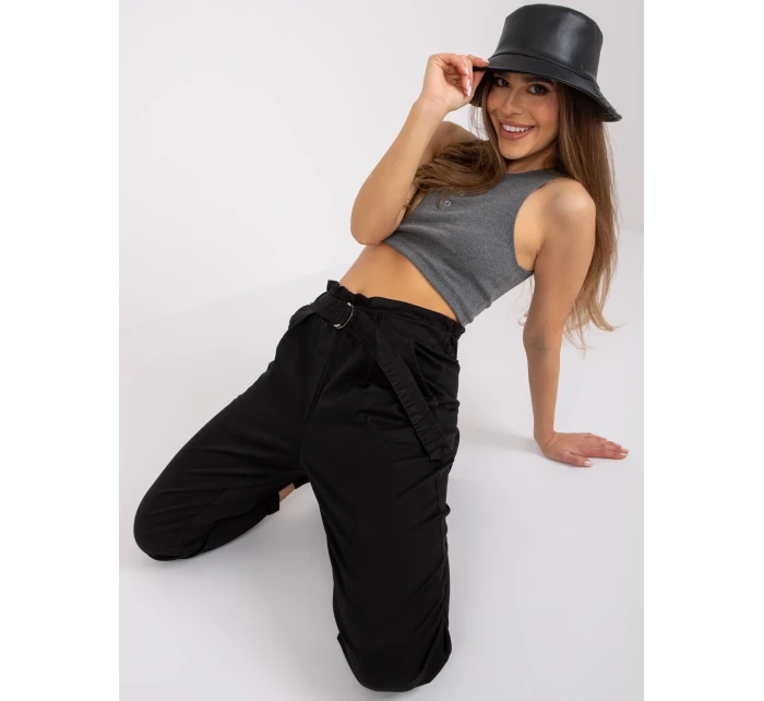 Nohavice DHJ SP 3629.16P čierne