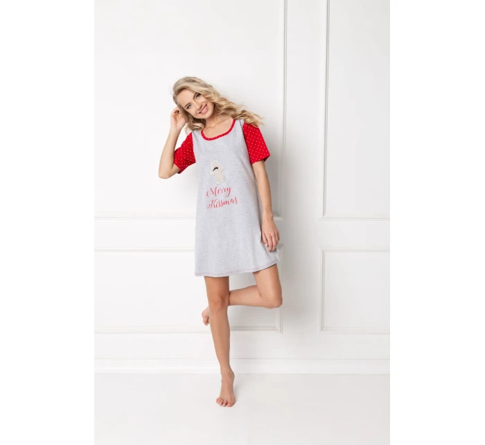 Dámská košile model 17599169 Grey chemise - Aruelle Dámská košile model 17599169 Grey chemise - Aruelle