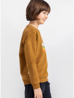 Volcano Regular Silhouette Sweatshirt B-Andy Junior B01476-S21 Honey Melange