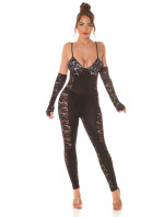 Sexy Koucla Lace Overall