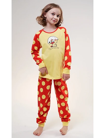 Dětské pyžamo dlouhé Malé model 22407174 - Vienetta Kids Dětské pyžamo dlouhé Malé model 22407174 - Vienetta Kids