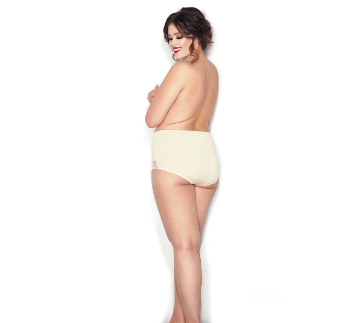 Sťahovacie nohavičky Ela beige lus - MITEX