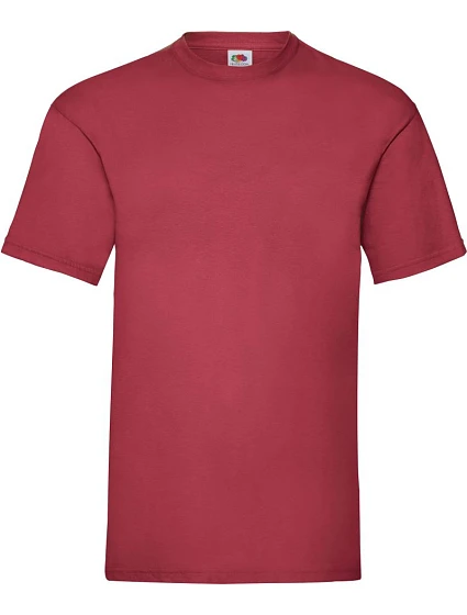 Tričko Fruit of the Loom Valueweight T 16.1036 tehlovo červené Tričko Fruit of the Loom Valueweight T 16.1036 tehlovo červené