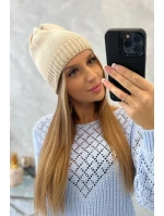 Dámska čiapka Berry K344 beige
