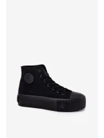 Dámské Tenisky Na Platformě Big Star model 21695240 Černé - Big Star Shoes