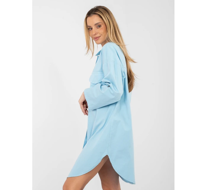 IT SK šaty FL6071.70 svetlomodré