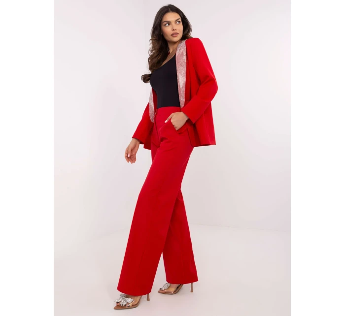 Nohavice LK SP 509755.04 červená Nohavice LK SP 509755.04 červená