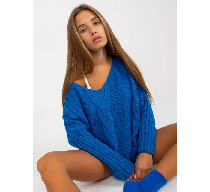 Dámsky sveter TW SW BI M903 tmavomodrý