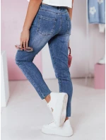Dámské džínové kalhoty slim fit navy blue Dstreet model 21983432 - FashionStreet