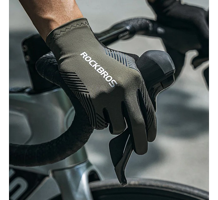 Cyklistické rukavice  velikost: M zelené model 22083560 - Rockbros