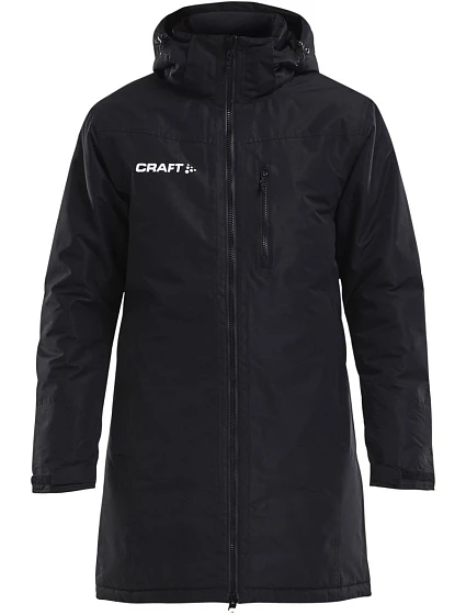 Craft Teamwear Parka Jacket M Pánska zateplená parka 82.5982 čierna Craft Teamwear Parka Jacket M Pánska zateplená parka 82.5982 čierna