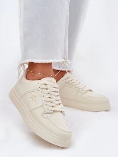 Sneakersy Damskie Big Star RR274A243 HI-POLY SYSTEM Beżowe