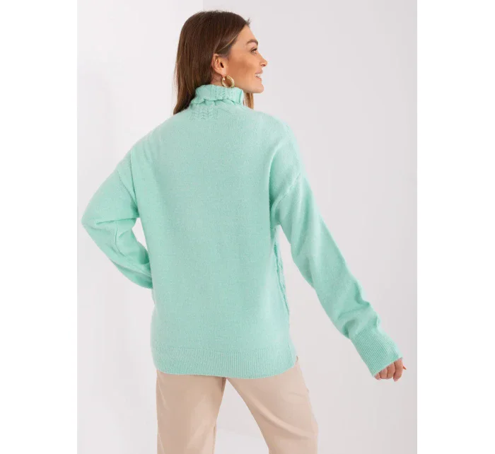 Sweter AT SW ciemny model 21791025 - FPrice Sweter AT SW ciemny model 21791025 - FPrice