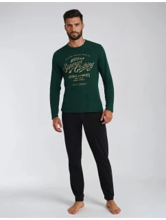 Pyžamo Imress 40952-79X Tmavo zelená a čierna - Henderson