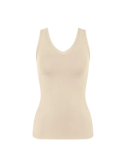 Sense of Modal Tank Top - YELLOW - TRIUMPH YELLOW - TRIUMPH