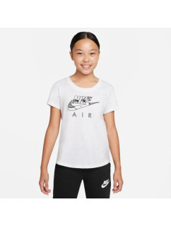 Dievčenské tričko Sportswear Mascot Scoop Jr DQ4380 100 - Nike