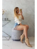 Španělská halenka ecru Španělská halenka ecru