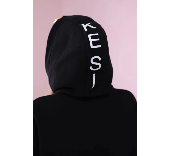 Bavlnená súprava s čiernou potlačou