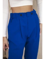 Nohavice Punto Milano Winter cornflower blue