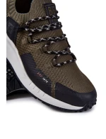Męskie Buty Sportowe Big Star KK174014 Khaki