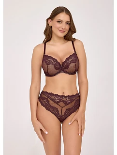 Figy Ava 2232/B Chocolate Brown Brazílsky S-3XL
