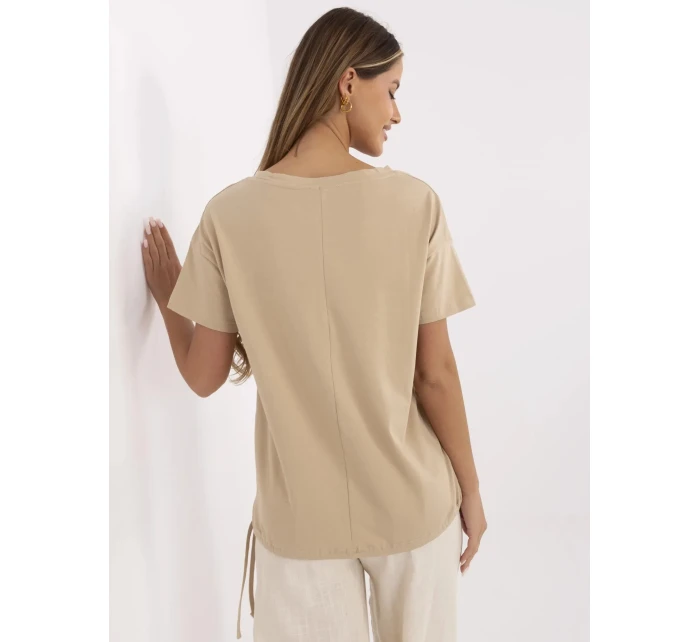 Tričko CLM TS 1019.79 camel