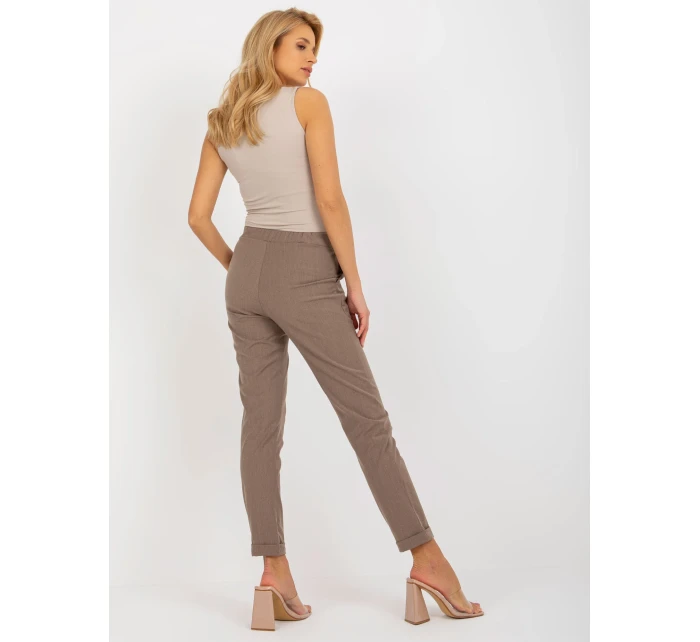 Dámské kalhoty LK SP hnědá model 18171302 - FPrice Dámské kalhoty LK SP hnědá model 18171302 - FPrice
