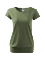 Mestské tričko khaki Mestské tričko khaki