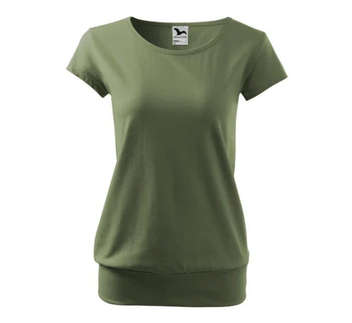 Mestské tričko khaki Mestské tričko khaki