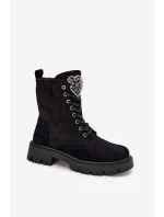 Šnurovanie vyšší model 216651 Krok v štýle