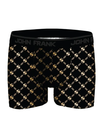 Pánske boxerky John Frank JFBDMET101-CHAIN GOLD