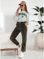 Dámské kalhoty tmavě zelené Dstreet model 21981292 - FashionStreet