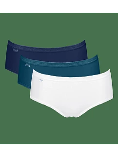 sloggi Basic+ Midi C3P – Modrá kombinácia – SLOGGI Modrá kombinácia – SLOGGI