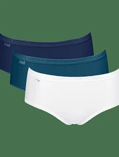 sloggi Basic+ Midi C3P – Modrá kombinácia – SLOGGI Modrá kombinácia – SLOGGI