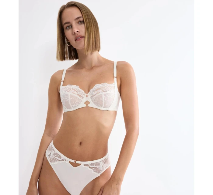 Dámska podprsenka Wild Gardenia Florale Bra W - WHITE - biela 1595 - TRIUMPH