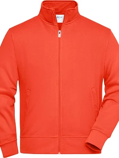 JN 836 Mikina se stojáčkem model 22529317 spicy orange - Daiber