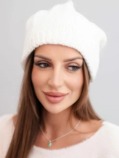 Čepice s rolováním Magda K293 camel